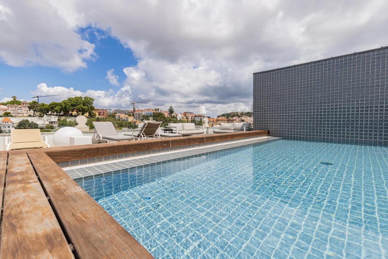 Liberdade Elegance W/Rooftop Pool By Lovelystay Lizbona Zewnętrze zdjęcie