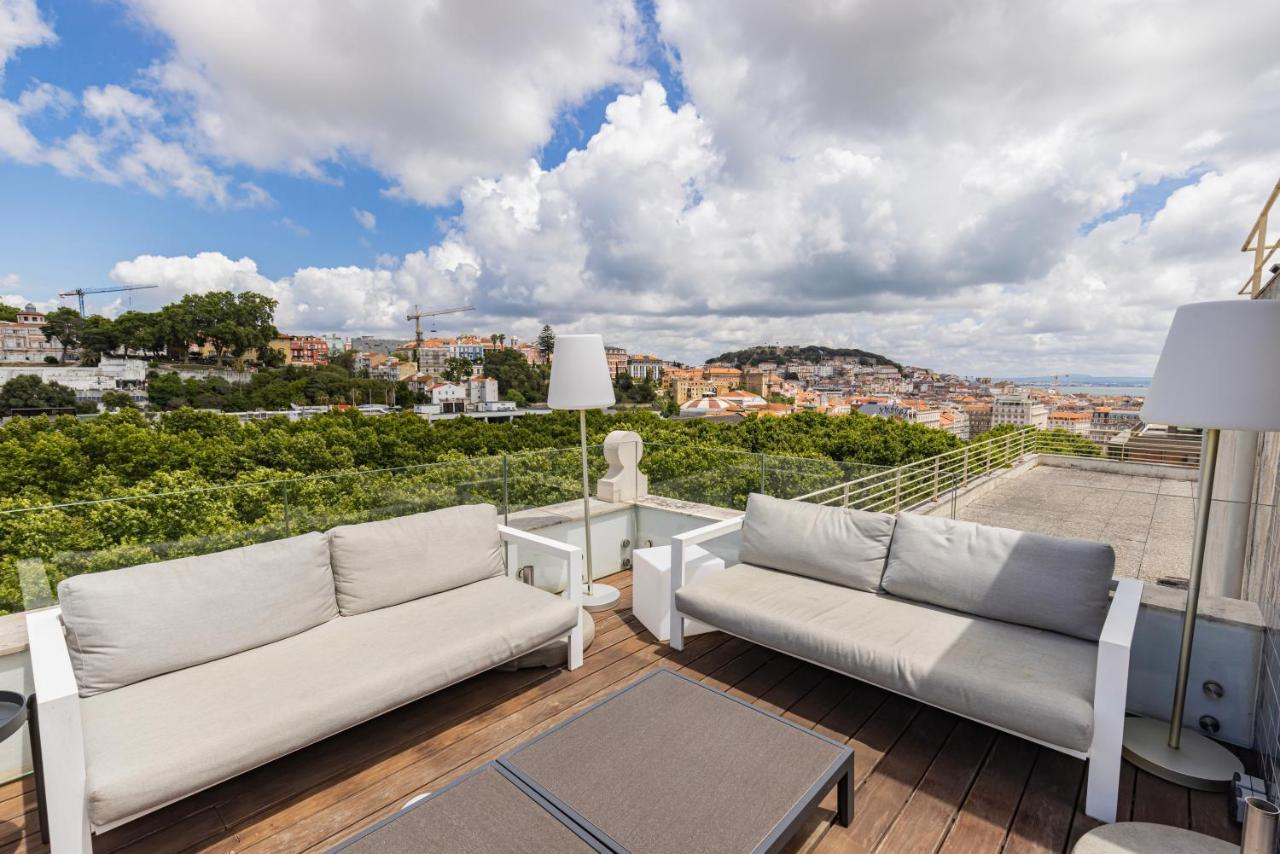 Liberdade Elegance W/Rooftop Pool By Lovelystay Lizbona Zewnętrze zdjęcie